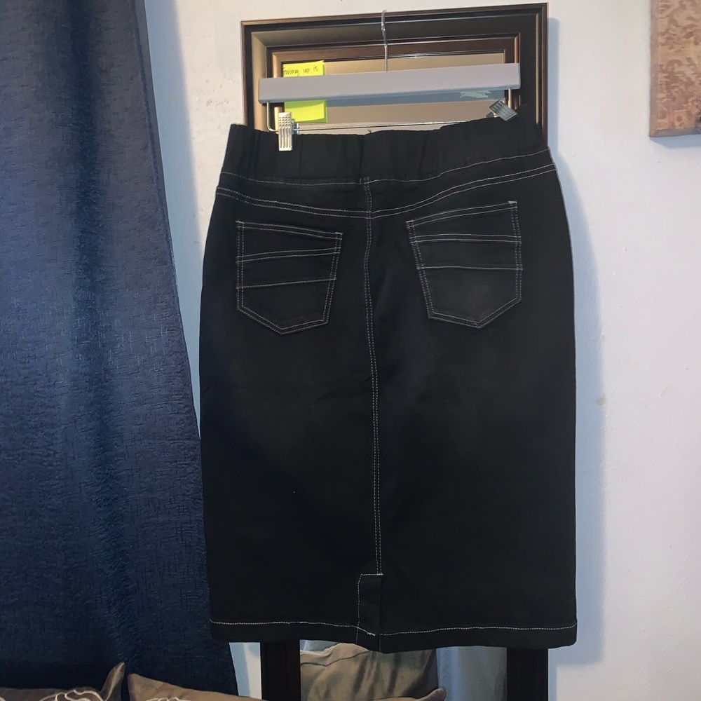 Be girl@USA black blue Jean skirt